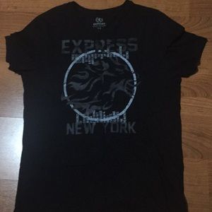 Black express t- shirt